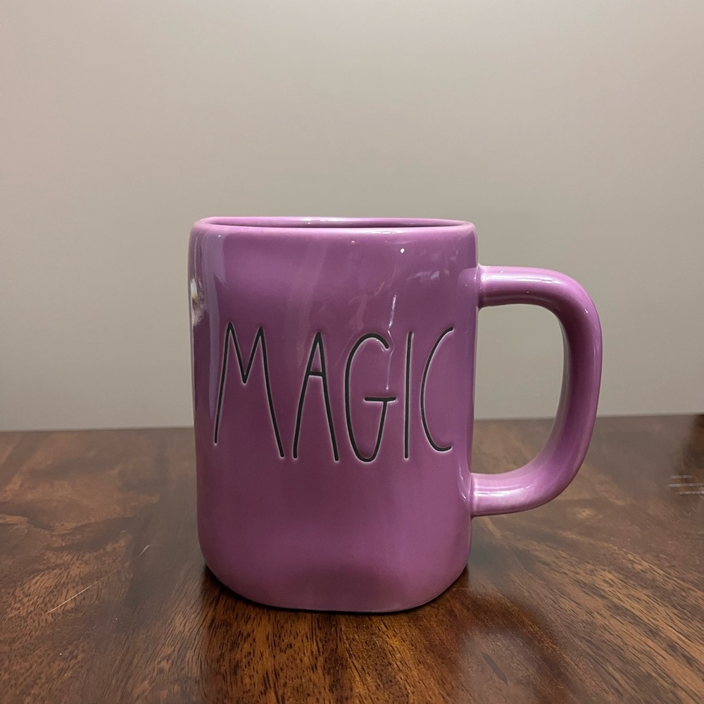 Rae Dunn Purple Magic Mug Halloween Coffee Time